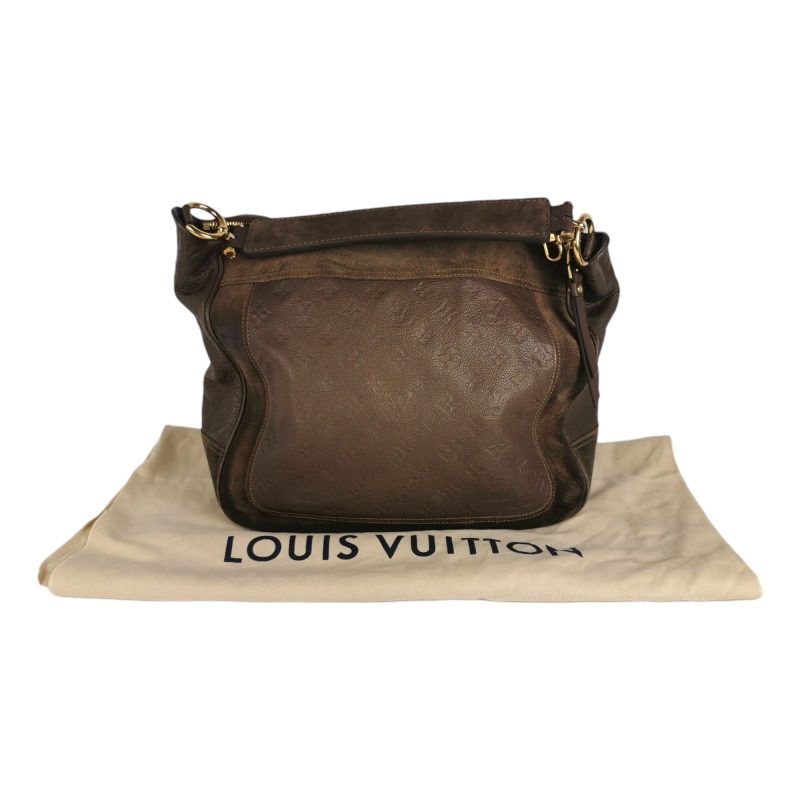 Louis Vuitton Brown Tote Bag Monogram Empreinte - Logoexplore
