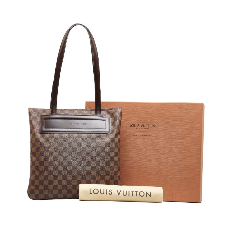 LOUIS VUITTON Damier Ebene Clifton Tote Bag - Logoexplore - Image 9