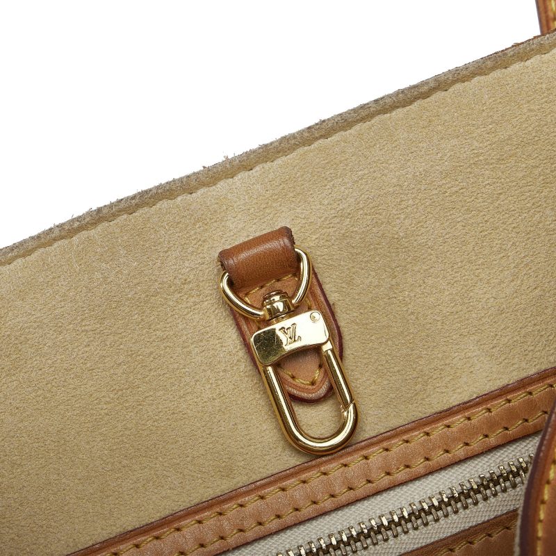 LOUIS VUITTON Damier Azur Hampstead PM Tote Bag - Logoexplore - Image 10