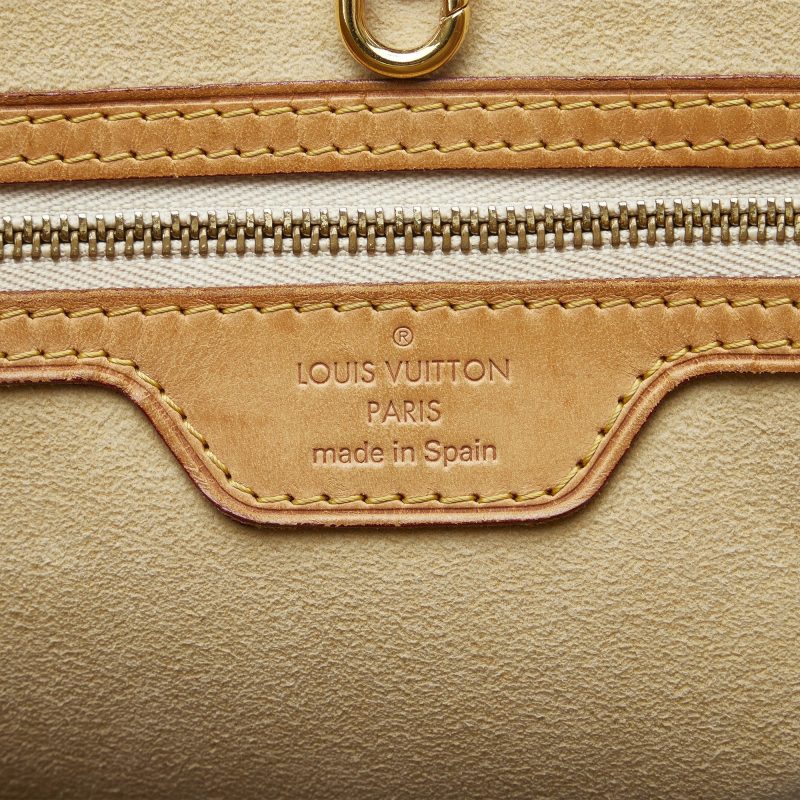 LOUIS VUITTON Damier Azur Hampstead PM Tote Bag - Logoexplore - Image 6