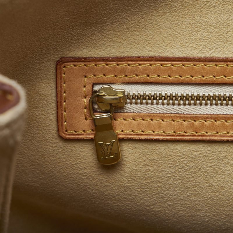 LOUIS VUITTON Damier Azur Hampstead PM Tote Bag - Logoexplore - Image 9