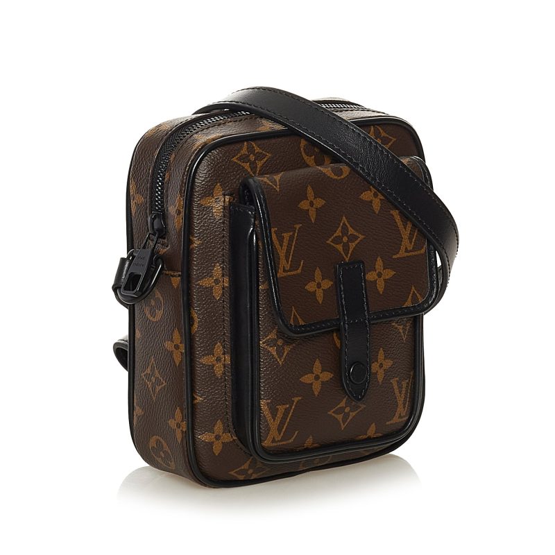 Louis Vuitton Christopher Wearable Wallet Monogram Macassar - Logoexplore - Image 3