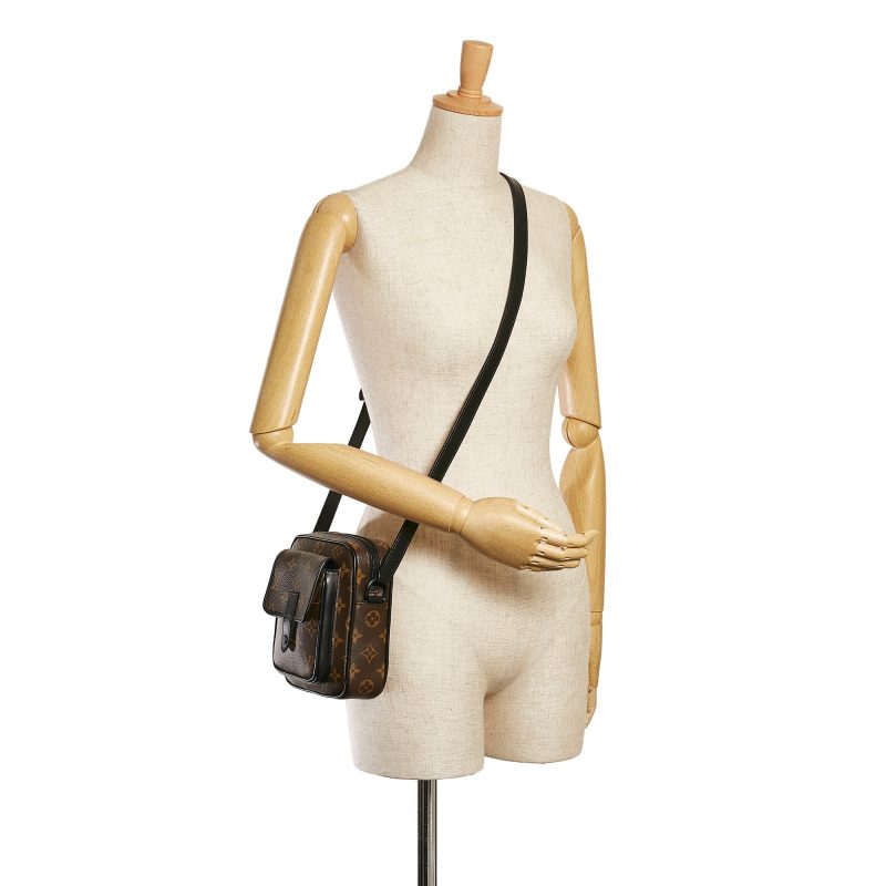 Louis Vuitton Christopher Wearable Wallet Monogram Macassar - Logoexplore - Image 9