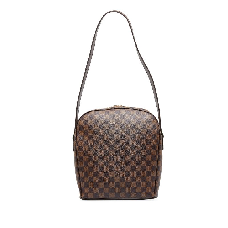 LOUIS VUITTON Damier Ebene Ipanema GM Shoulder Bag - Logoexplore - Image 3