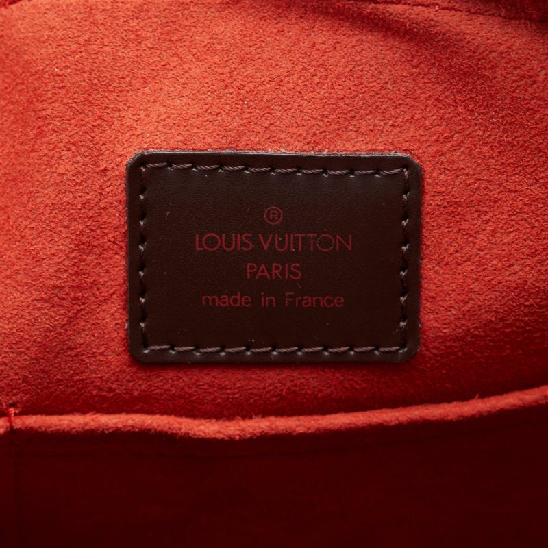LOUIS VUITTON Damier Ebene Ipanema GM Shoulder Bag - Logoexplore - Image 6