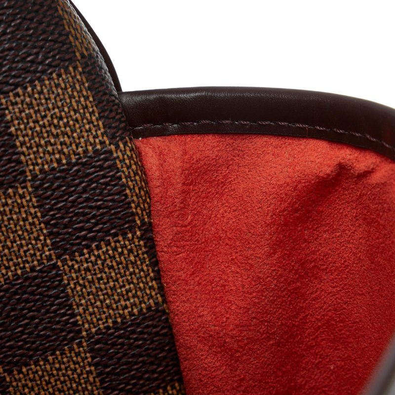 LOUIS VUITTON Damier Ebene Ipanema GM Shoulder Bag - Logoexplore - Image 7