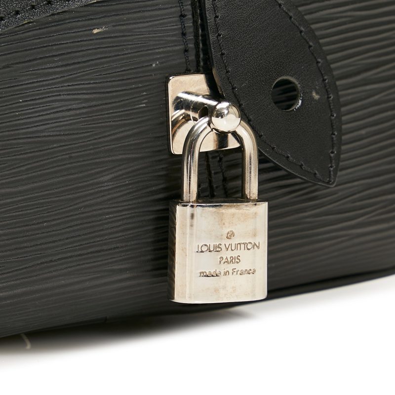 Louis Vuitton Bowling Montaigne GM Black Epi - Logoexplore - Image 10