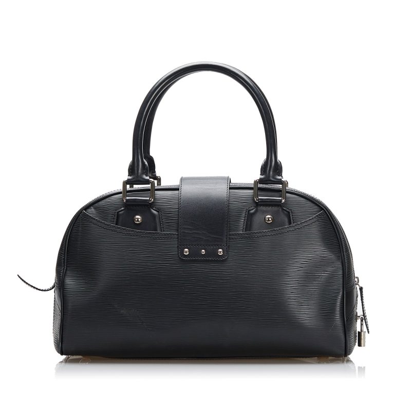 Louis Vuitton Bowling Montaigne GM Black Epi - Logoexplore - Image 3