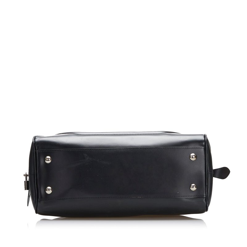 Louis Vuitton Bowling Montaigne GM Black Epi - Logoexplore - Image 4