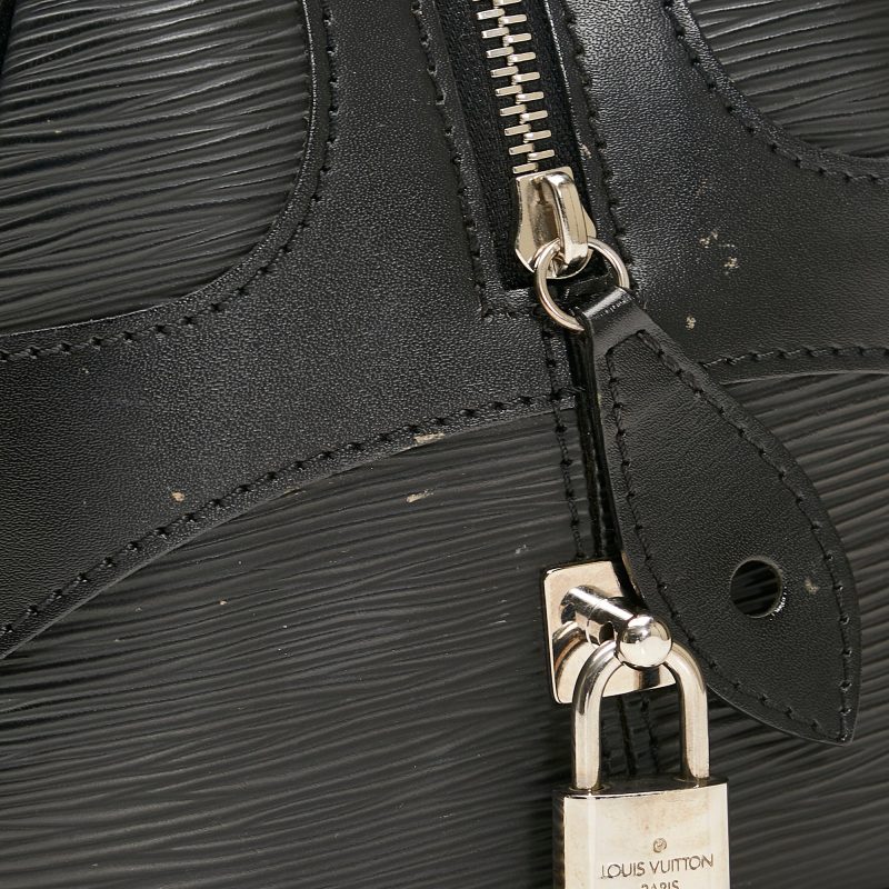 Louis Vuitton Bowling Montaigne GM Black Epi - Logoexplore - Image 7