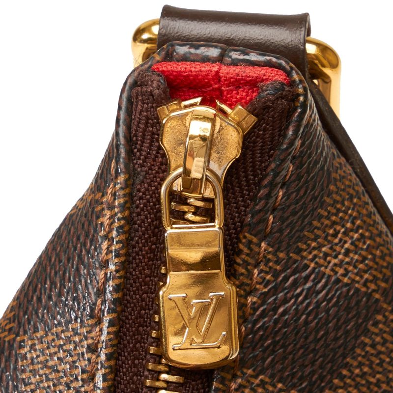 LOUIS VUITTON Damier Ebene Bloomsbury PM Crossbody Bag - Logoexplore - Image 10
