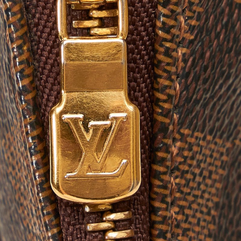 LOUIS VUITTON Damier Ebene Bloomsbury PM Crossbody Bag - Logoexplore - Image 9