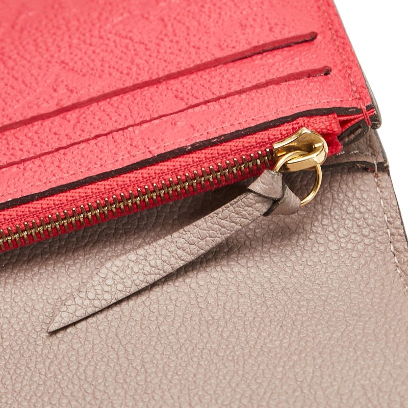 LOUIS VUITTON Empreinte Emilie Wallet Red - Logoexplore - Image 6