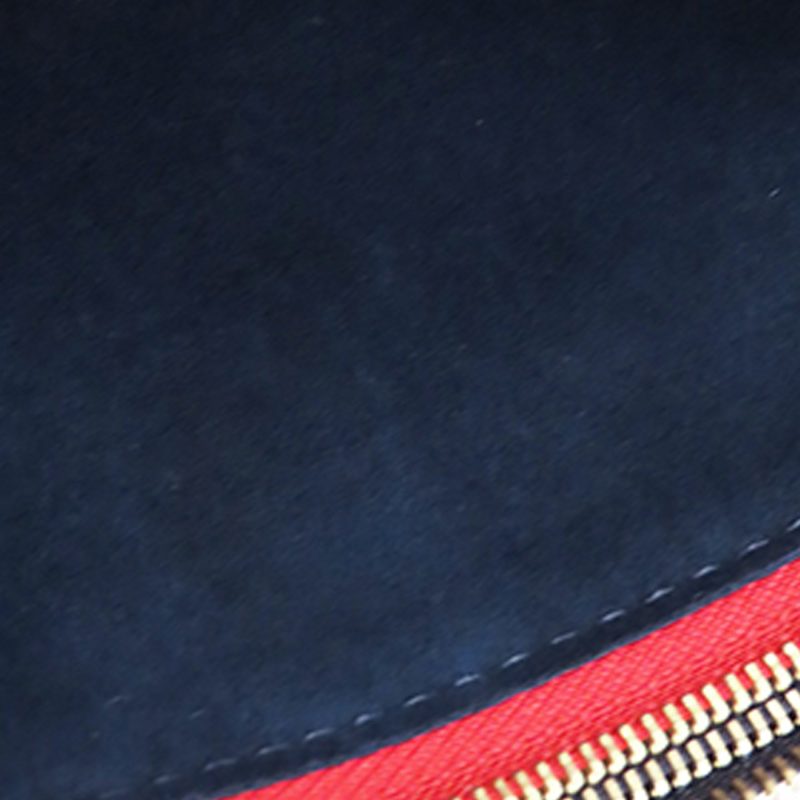 Louis Vuitton Double Zip Pochette Blue Red Monogram Empreinte - Logoexplore - Image 7