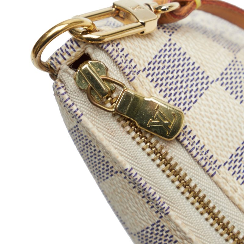 LOUIS VUITTON Damier Azur Pochette Accessoires Baguette - Logoexplore - Image 8