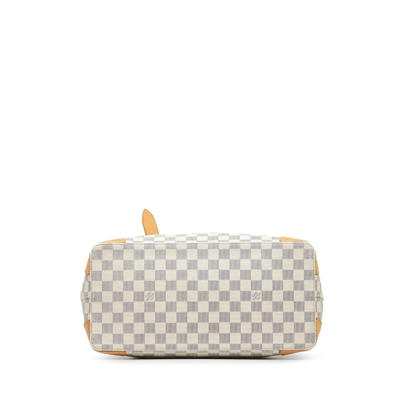 LOUIS VUITTON Damier Azur Hampstead MM Tote Bag - Logoexplore - Image 4