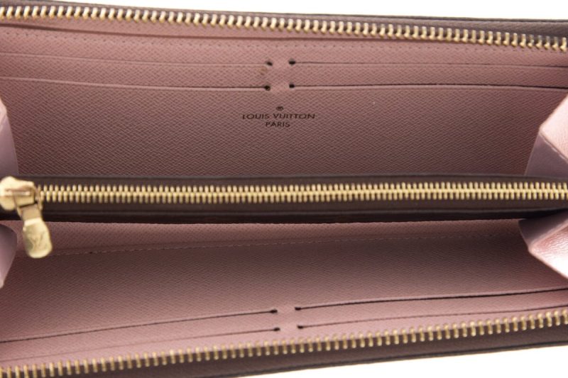 Louis Vuitton Brown & Pink Monogram Wallet - Logoexplore - Image 5