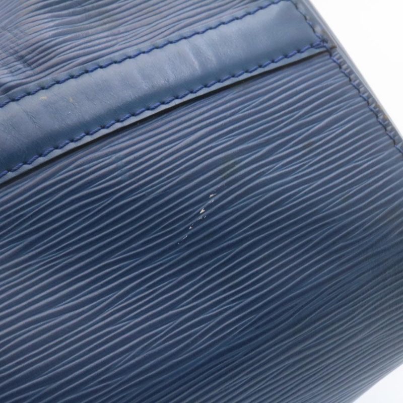 LOUIS VUITTON Epi Alma Hand Bag Blue M52145 ai161 - Logoexplore - Image 8