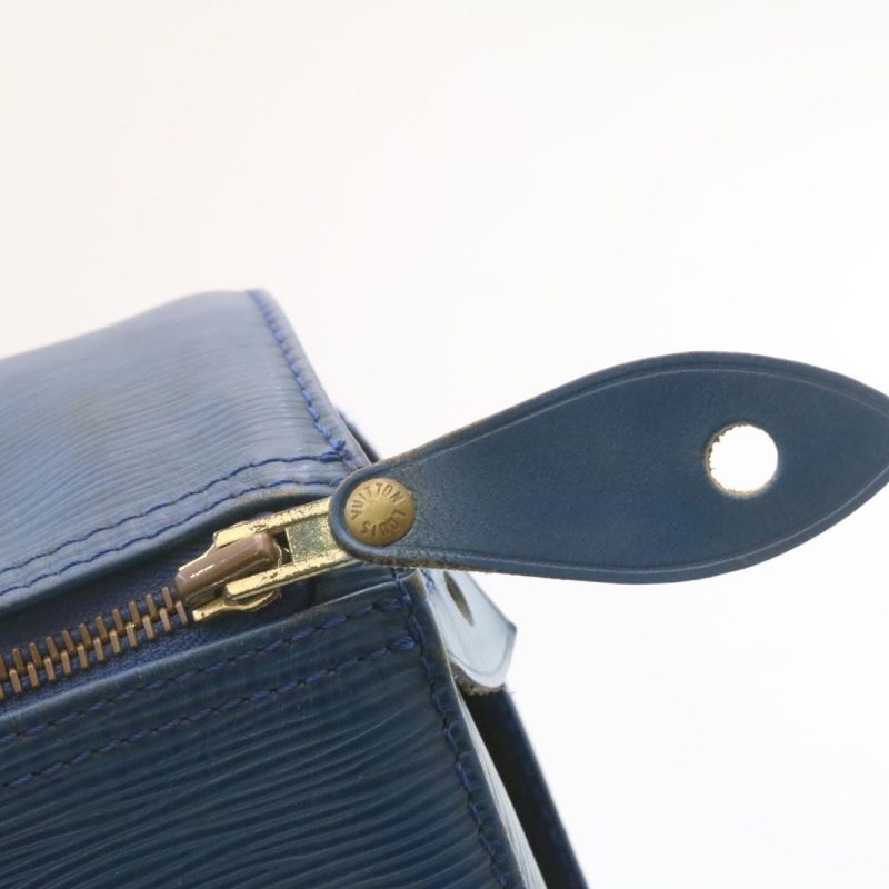 LOUIS VUITTON Epi Alma Hand Bag Blue M52145 ai161 - Logoexplore - Image 10