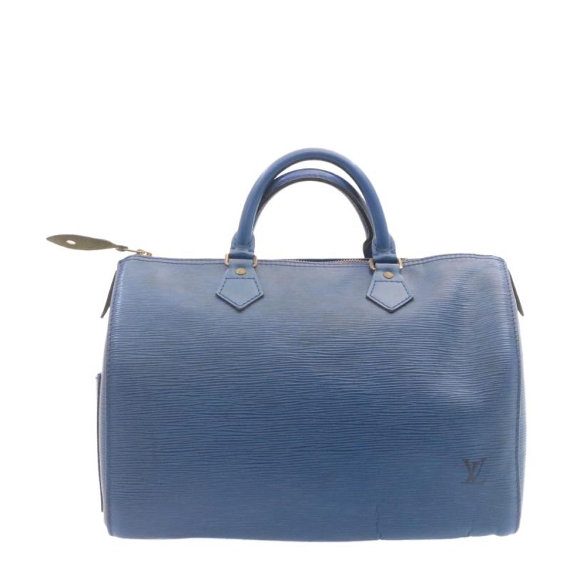 LOUIS VUITTON Epi Alma Hand Bag Blue M52145 ai161 - Logoexplore - Image 2