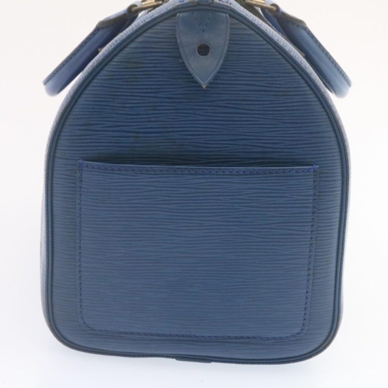 LOUIS VUITTON Epi Alma Hand Bag Blue M52145 ai161 - Logoexplore - Image 3