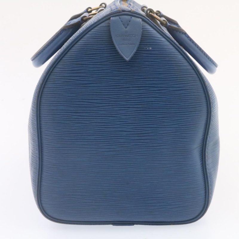 LOUIS VUITTON Epi Alma Hand Bag Blue M52145 ai161 - Logoexplore - Image 4