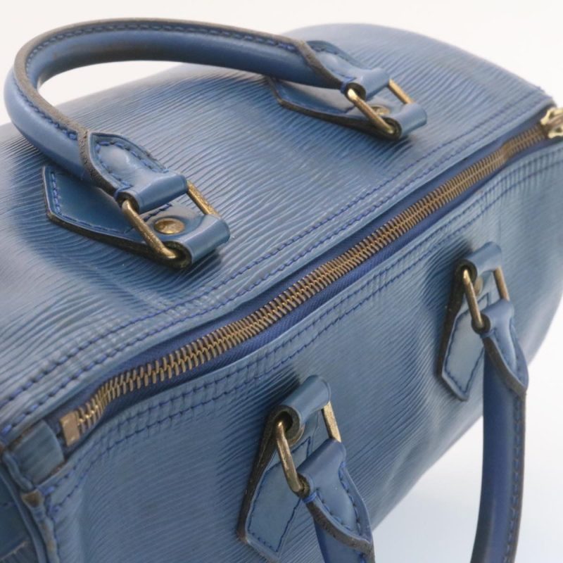 LOUIS VUITTON Epi Alma Hand Bag Blue M52145 ai161 - Logoexplore - Image 5