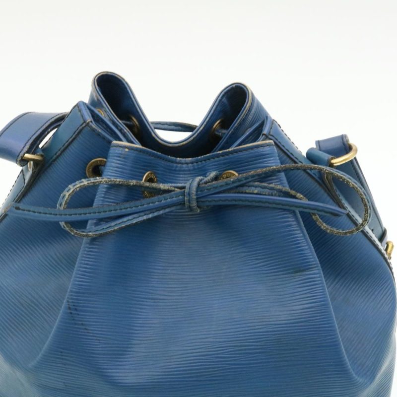 LOUIS VUITTON Epi Petit Noe Shoulder Bag Blue M44105 ai182 - Logoexplore - Image 7