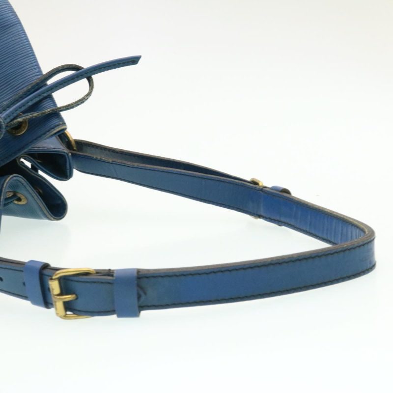LOUIS VUITTON Epi Petit Noe Shoulder Bag Blue M44105 ai182 - Logoexplore - Image 9