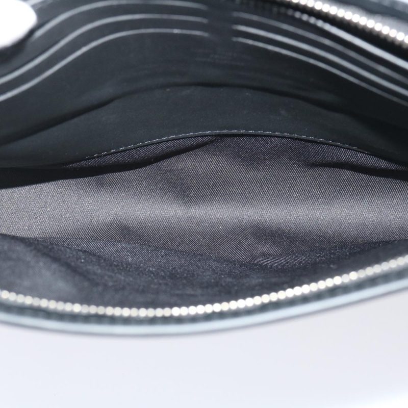 LOUIS VUITTON Damier Graphite Pochette Voyage MM Clutch Bag N63510 Auth ak170A - Logoexplore - Image 10