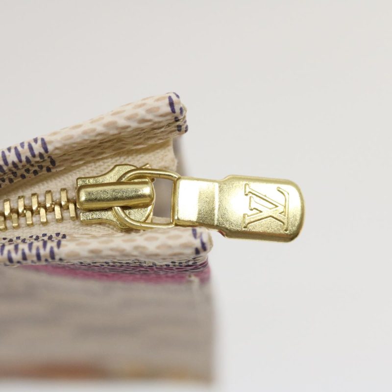 LOUIS VUITTON Damier Azur Poche Toilette 26 Pouch M41438 ak181 - Logoexplore - Image 9
