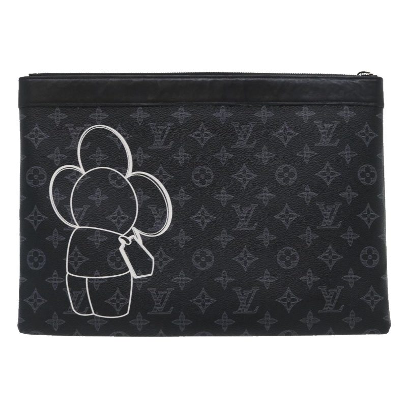 LOUIS VUITTON Eclipse Vivienne Pochette Apollo Clutch Limited M62904 Auth ak183A - Logoexplore - Image 2