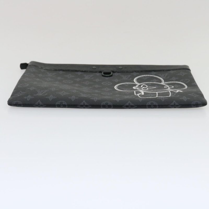 LOUIS VUITTON Eclipse Vivienne Pochette Apollo Clutch Limited M62904 Auth ak183A - Logoexplore - Image 6