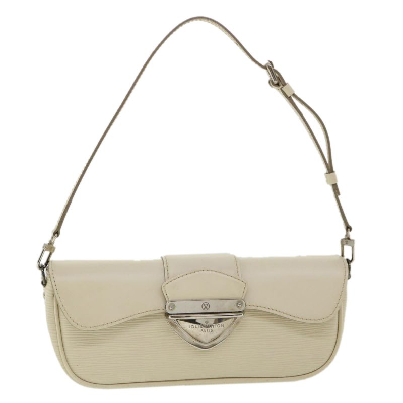 LOUIS VUITTON Epi Pochette montagne Shoulder Bag White Yvoire M5929J am3373 - Logoexplore