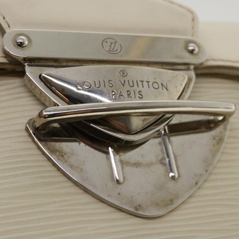 LOUIS VUITTON Epi Pochette montagne Shoulder Bag White Yvoire M5929J am3373 - Logoexplore - Image 9