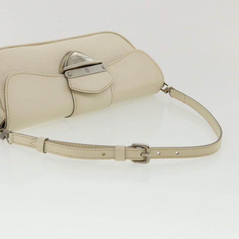 LOUIS VUITTON Epi Pochette montagne Shoulder Bag White Yvoire M5929J am3373 - Logoexplore - Image 6
