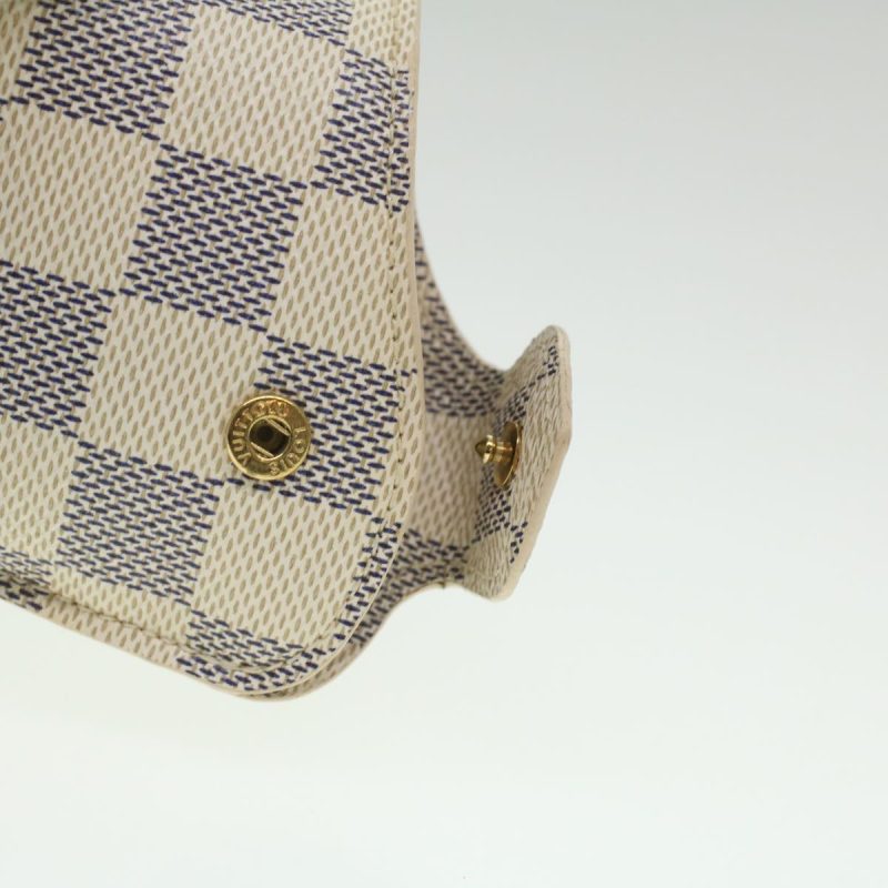 LOUIS VUITTON Damier Azur Etui A Lunettes MM Glasses Case N60025 am3770 - Logoexplore - Image 8