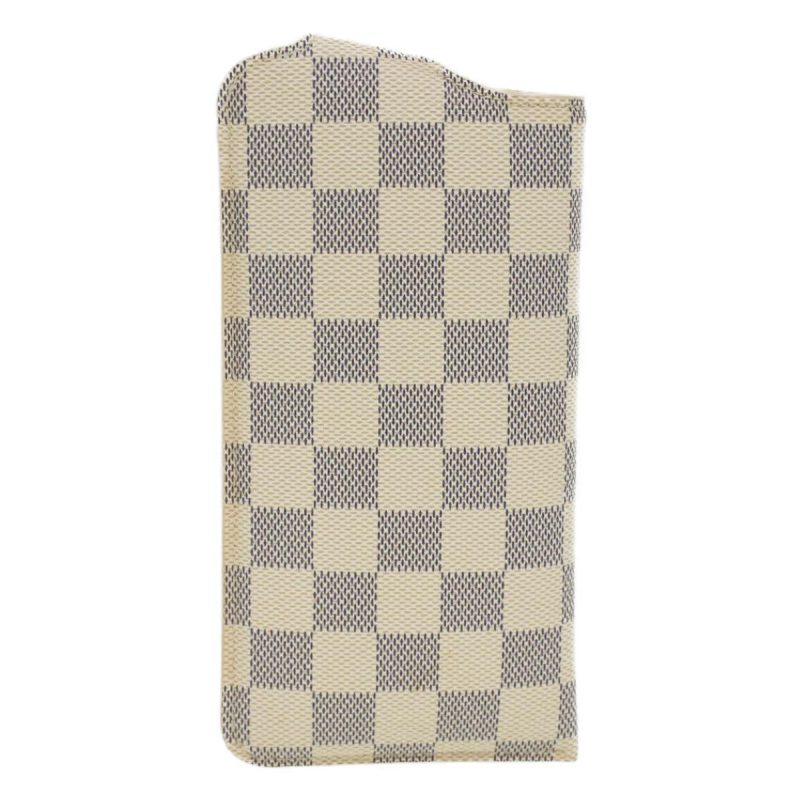LOUIS VUITTON Damier Azur Etui A Lunettes MM Glasses Case N60025 am3770 - Logoexplore - Image 2