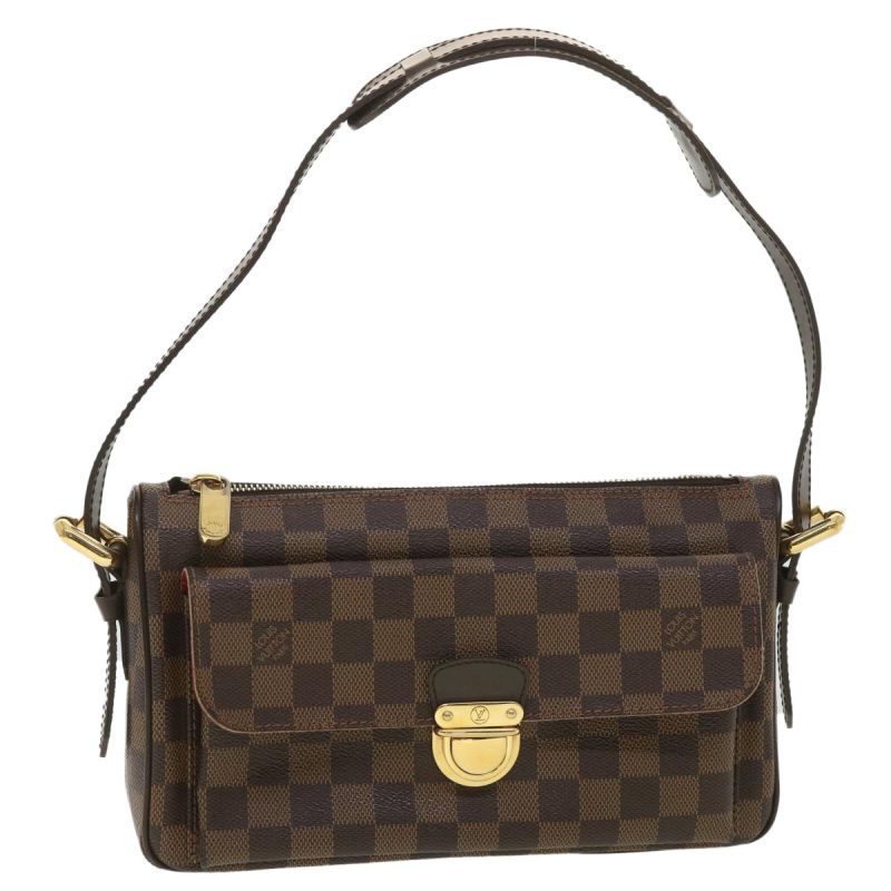 LOUIS VUITTON Damier Ebene Ravello GM Shoulder Bag N60006 am3788 - Logoexplore