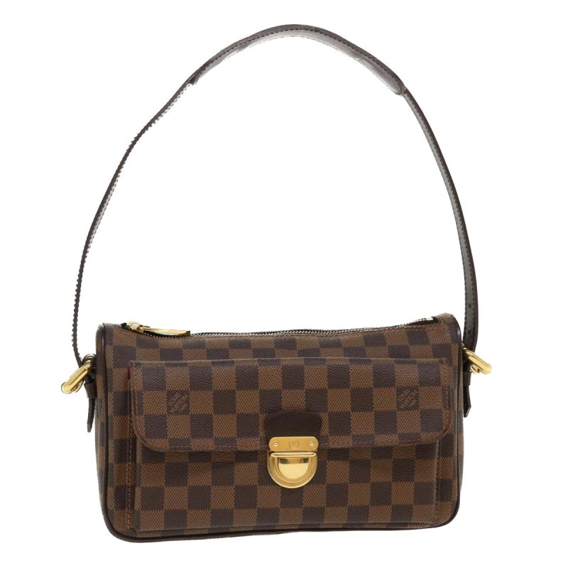 LOUIS VUITTON Damier Ebene Ravello GM Shoulder Bag N60006 am3978 - Logoexplore