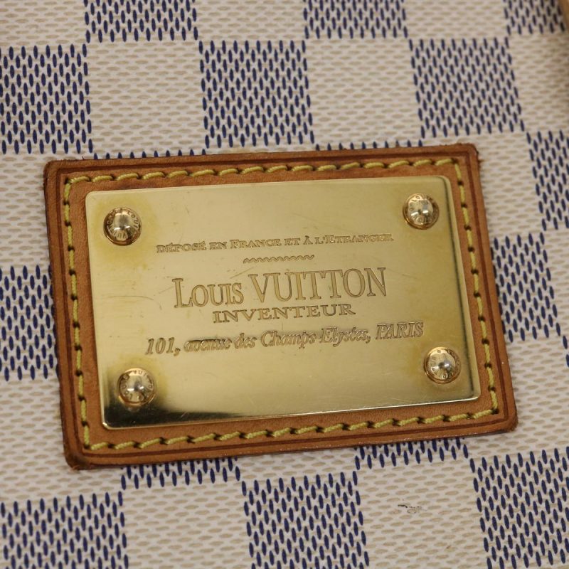 LOUIS VUITTON Damier Azur Hampstead PM Tote Bag N51207 am4127 - Logoexplore - Image 10