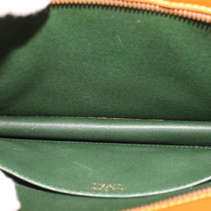 LOUIS VUITTON Epi Pochette Homme Clutch Bag Brown M52528 LV  am4447 - Logoexplore - Image 10