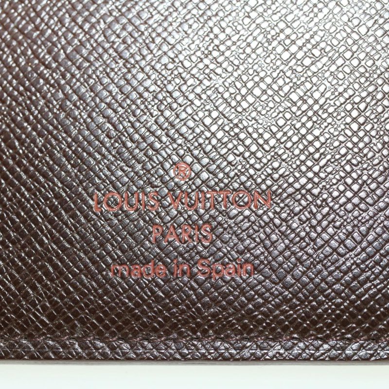 LOUIS VUITTON Damier Ebene Agenda Bureau Day Planner Cover R21065 LV  am4459 - Logoexplore - Image 10