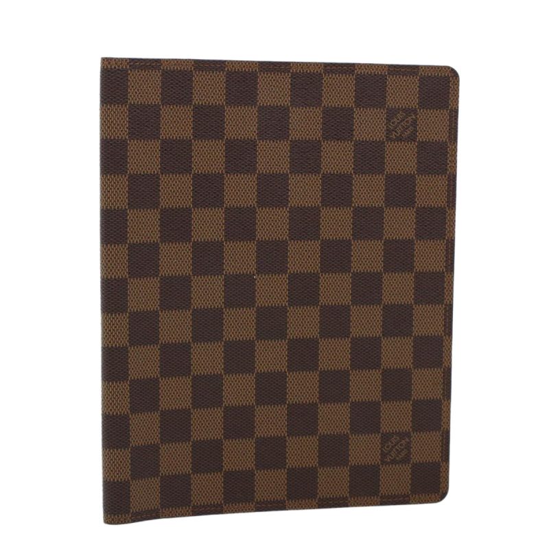 LOUIS VUITTON Damier Ebene Agenda Bureau Day Planner Cover R21065 LV  am4459 - Logoexplore