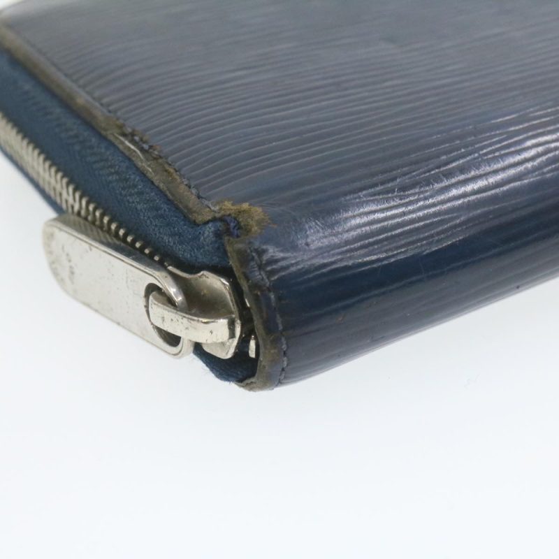 LOUIS VUITTON Epi Zippy Wallet Long Wallet Navy Blue M60307 ar3608 - Logoexplore - Image 10