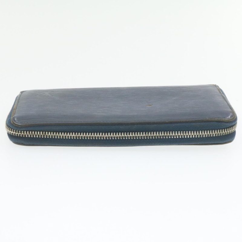 LOUIS VUITTON Epi Zippy Wallet Long Wallet Navy Blue M60307 ar3608 - Logoexplore - Image 5