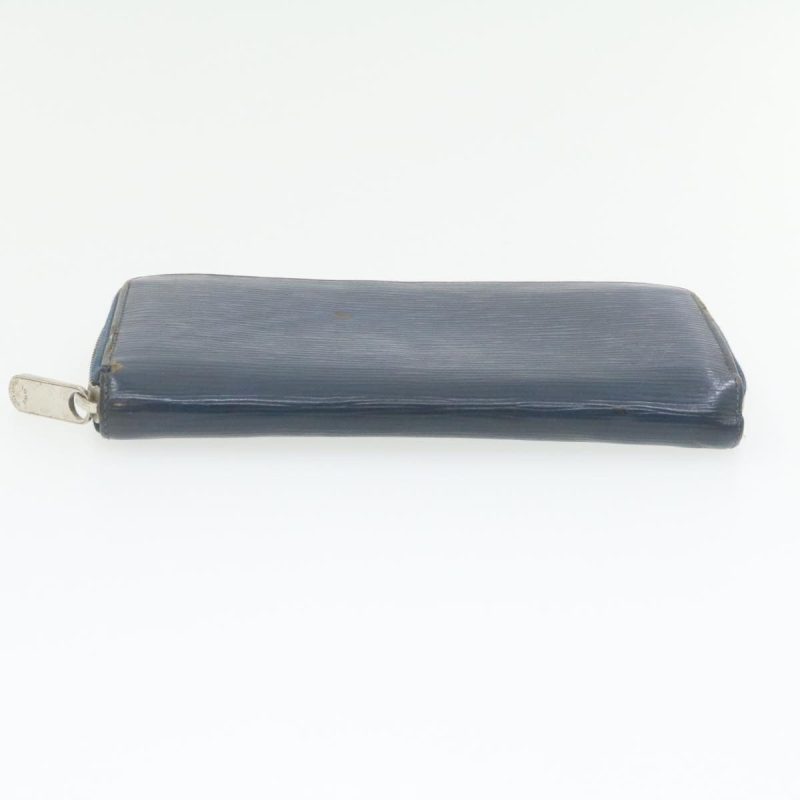 LOUIS VUITTON Epi Zippy Wallet Long Wallet Navy Blue M60307 ar3608 - Logoexplore - Image 8