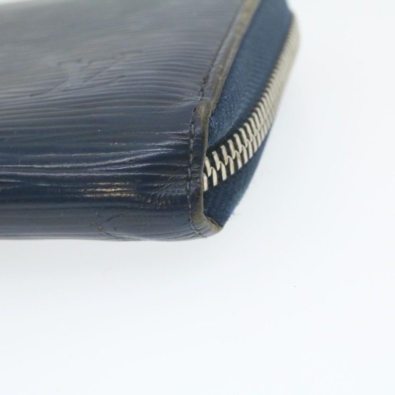 LOUIS VUITTON Epi Zippy Wallet Long Wallet Navy Blue M60307 ar3608 - Logoexplore - Image 9