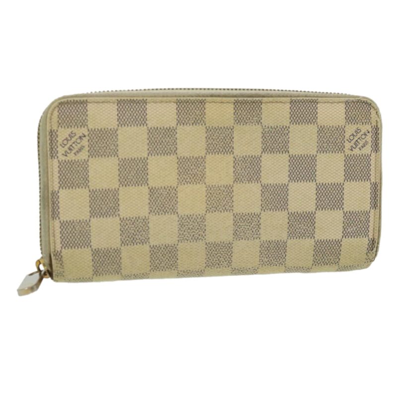 LOUIS VUITTON Damier Azur Zippy Wallet Long Wallet N60019 ar7513 - Logoexplore