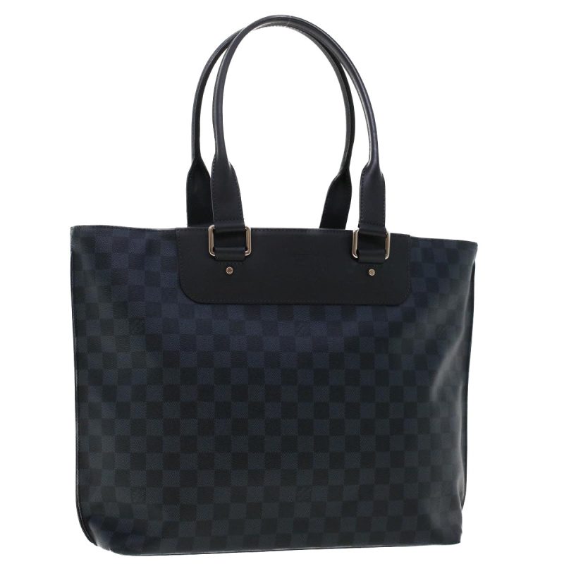 LOUIS VUITTON Damier Cobalt Cabavayage Hand Bag N41397 ar9915B - Logoexplore